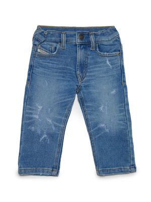 Diesel Kids JoggJeans® ripped-detail jeans - Blue