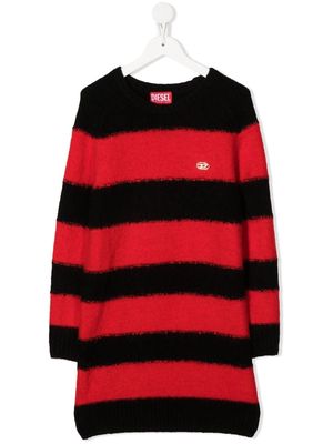 Diesel Kids knitted stripe jumper dress - K438