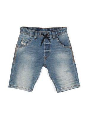 Diesel Kids Krooley denim shorts - Blue