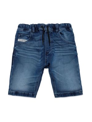Diesel Kids Krooley-Ne-J denim shorts - Blue