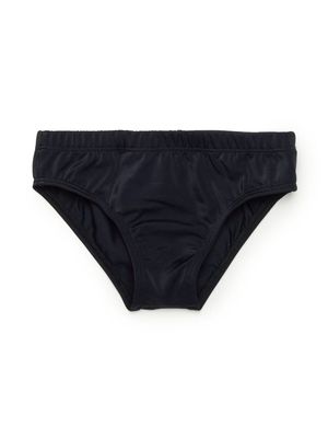 Diesel Kids logo-print swim briefs - Black