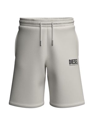 Diesel Kids logo-print track shorts - Neutrals