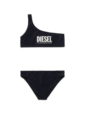 Diesel Kids M-Holder logo-print bikini set - Black