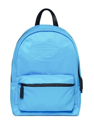 Diesel Kids Oval D-embossed backpack - Blue