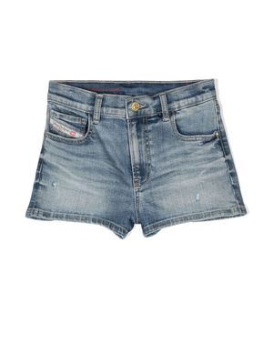 Diesel Kids Pboyshort denim shorts - Blue