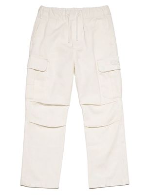Diesel Kids Picar cotton trousers - Neutrals