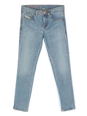 Diesel Kids Slandy straight-leg jeans - Blue