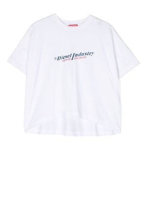 Diesel Kids Texalind Maglietta logo-print T-shirt - White