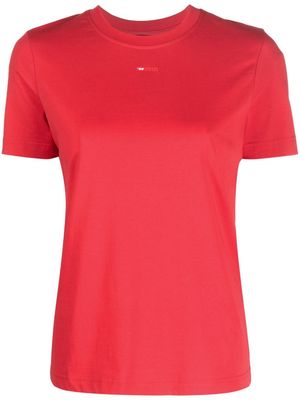 Diesel logo-patch short-sleeve T-shirt - Red