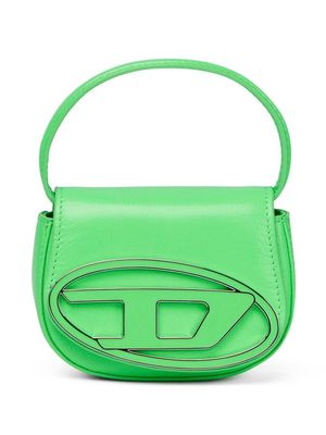Diesel logo-plaque mini bag - Green