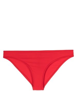 Diesel logo-print bikini bottoms - Red