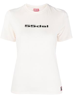 Diesel logo-print short-sleeve T-shirt - Neutrals