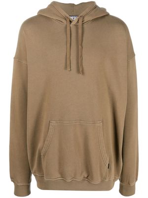 Diesel long-sleeve cotton hoodie - Green