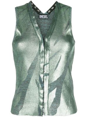 Diesel M-arcela sleeveless top - Green