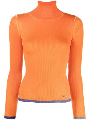 Diesel M-Aribelle ribbed-knit jumper - Orange