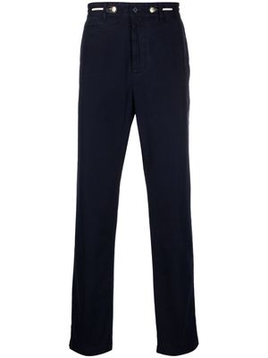 Diesel mid-rise straight-leg trousers - Blue
