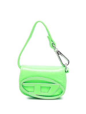 Diesel neon green micro purse