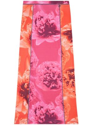 Diesel O-Clairinne floral-print skirt - Pink