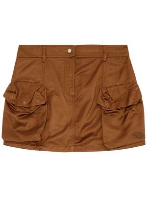 Diesel O-LAN cargo skirt - Brown