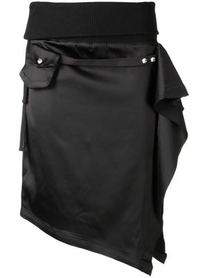 Diesel O-Pauline asymmetric skirt - Black
