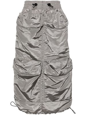 Diesel O-Windy cargo skirt - Grey