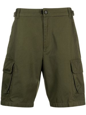 Diesel P-ARGYM cotton cargo shorts - Green
