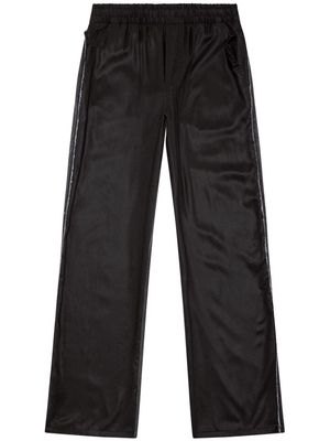 Diesel P-Fern-Dnm panelled trousers - Black