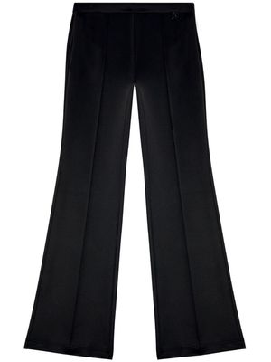 Diesel P-Maevy Oval D flared trousers - Black