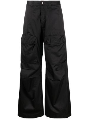 Diesel P-Malvarosa wide-leg cargo trousers - Black