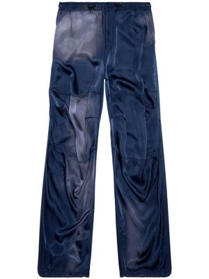 Diesel P-Marty wide-leg cargo trousers - Blue