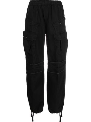Diesel P-Nigella cotton-twill trousers - Black