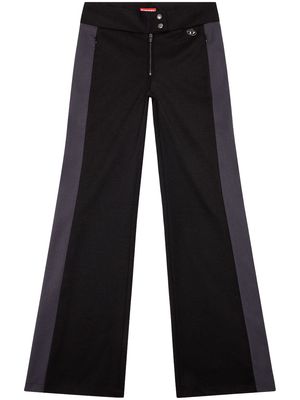 Diesel P-Pritha flared trousers - Black