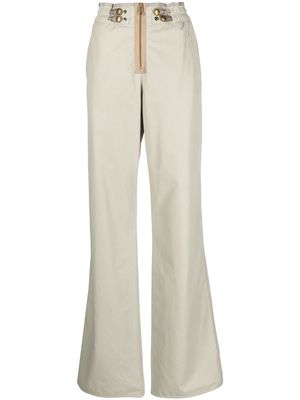 Diesel P-Smilace cotton-twill trousers - Grey