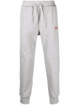 Diesel P-Tary-Div embroidered-logo track pants - Grey