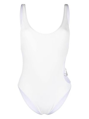 Diesel Pamela open-back swimsuit - White