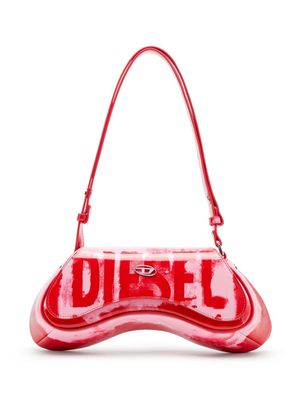 Diesel Play logo-print shoulder bag - Pink