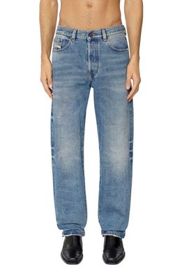 DIESEL® 2010 Straight Leg Jeans in Blue Denim