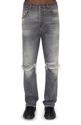 DIESEL® D-Strukt Stretch Cotton Jeans in Dark Denim