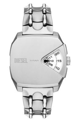 DIESEL® D.V.A. Stainless Steel Bracelet Watch