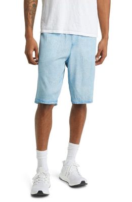 DIESEL® Ferg Pull-On Denim Shorts in Blue Denim