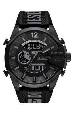 DIESEL® Mega Chief Nylon Strap Watch