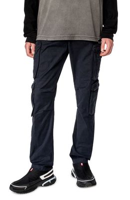 DIESEL® P-Arlem Regular Fit Cargo Pants in Black