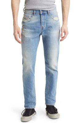 DIESEL® Viker Straight Leg Jeans in Blue Denim