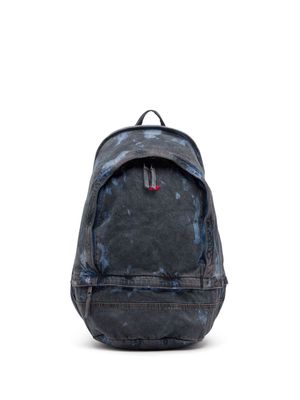 Diesel Rave coated denim backpack - Blue