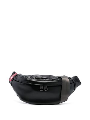 Diesel Rave faux-leather belt bag - Black