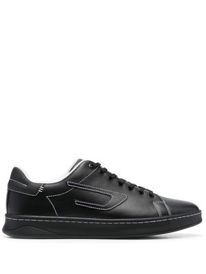 Diesel S-Athene leather low-top trainers - Black