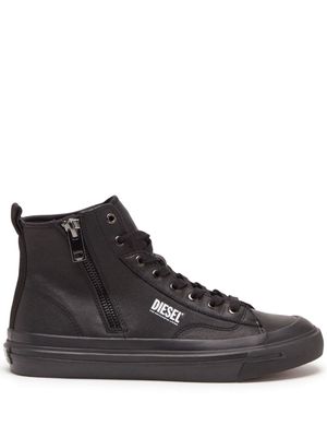 Diesel S-Athos Dv Mid leather sneakers - Black