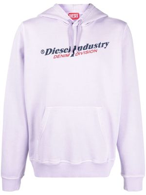 Diesel S-Ginn-Hood-Ind hoodie - Purple