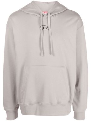 Diesel S-Macs cotton hoodie - Grey