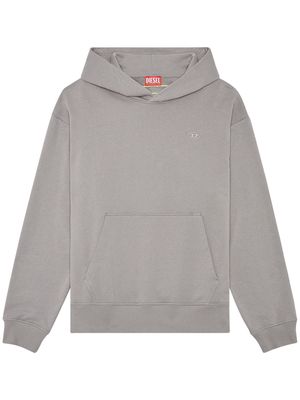 Diesel S-Macs-Hood-Megoval-D hoodie - Grey